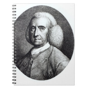 Cuaderno Retrato de Peter Collinson (1694-1768) (grabado