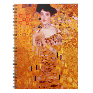 Cuaderno Retrato de pintura de mujer por Gustav Klimt