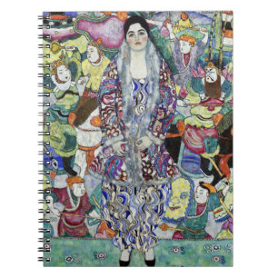 Cuaderno Retrato de pintura de mujer por Gustav Klimt
