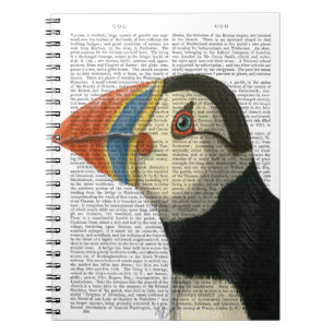 Cuaderno Retrato de Puffin