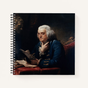 Cuaderno Retrato de pulgar, Benjamin Franklin Padre fundado