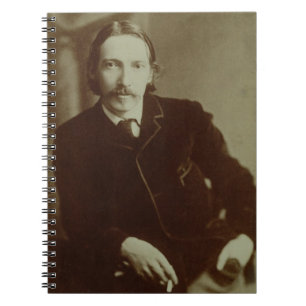 Cuaderno Retrato de Roberto Louis Balfour Stevenson (1850-9