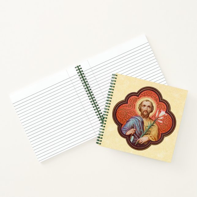 Cuaderno Retrato de San José en un Octofoil (TF 02) (Interior)