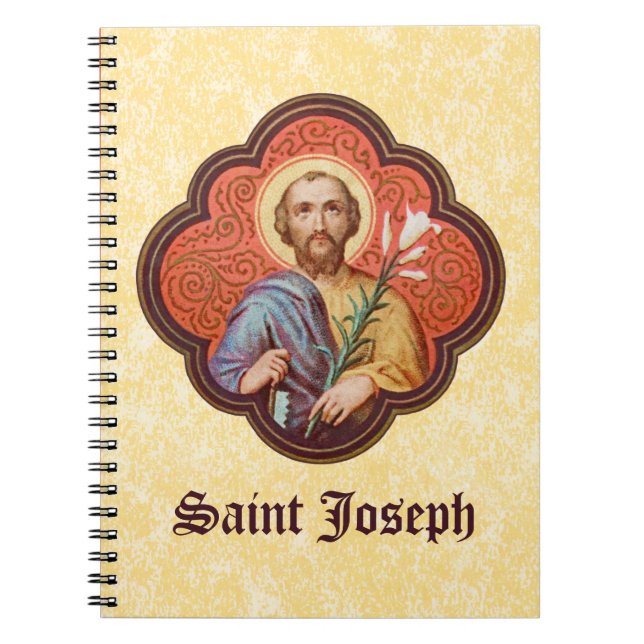 Cuaderno Retrato de San José en un Octofoil (TF 02) (Frente)
