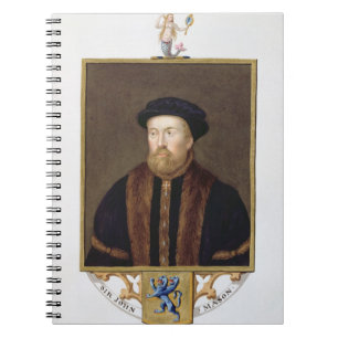 Cuaderno Retrato de sir Juan Mason (1503-66) de 'memorias