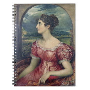 Cuaderno Retrato de Srta. Puxley, 1826 (aceite en lona)