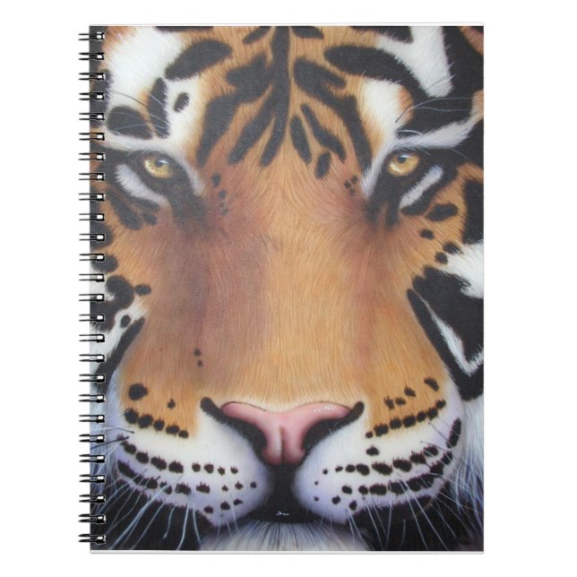 Cuaderno Retrato de tigre (Frente)