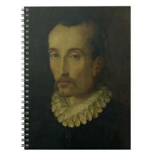 Cuaderno Retrato de Torquato Tasso, 1585-90 (aceite en el