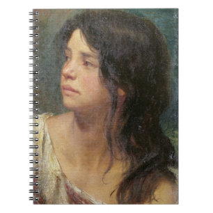 Cuaderno Retrato de un chica de pelo oscuro, 1867