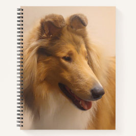 Cuaderno Retrato de un collie tosca