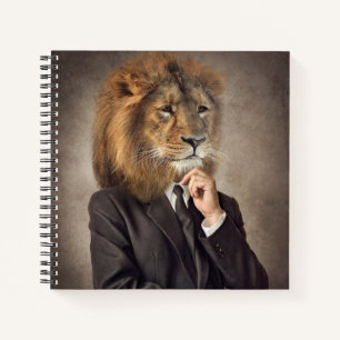 Cuaderno Retrato de un león