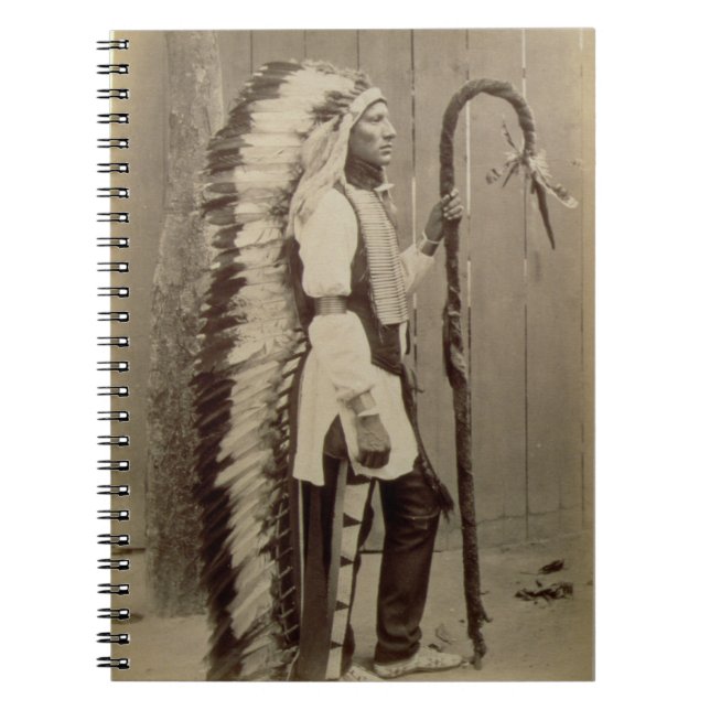 Cuaderno Retrato de un nativo americano de 'Buffalo Bill (Frente)