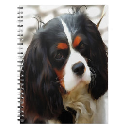 Cuaderno Retrato De Un Rey Charles Cavalier Spaniel