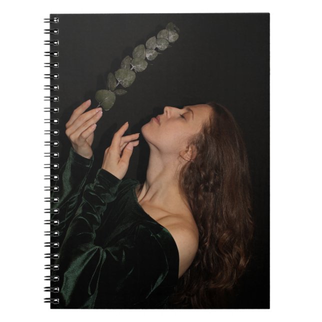 Cuaderno Retrato de una bella joven (Frente)