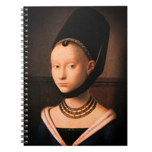 Cuaderno Retrato de una joven mujer (por Petrus Christus)