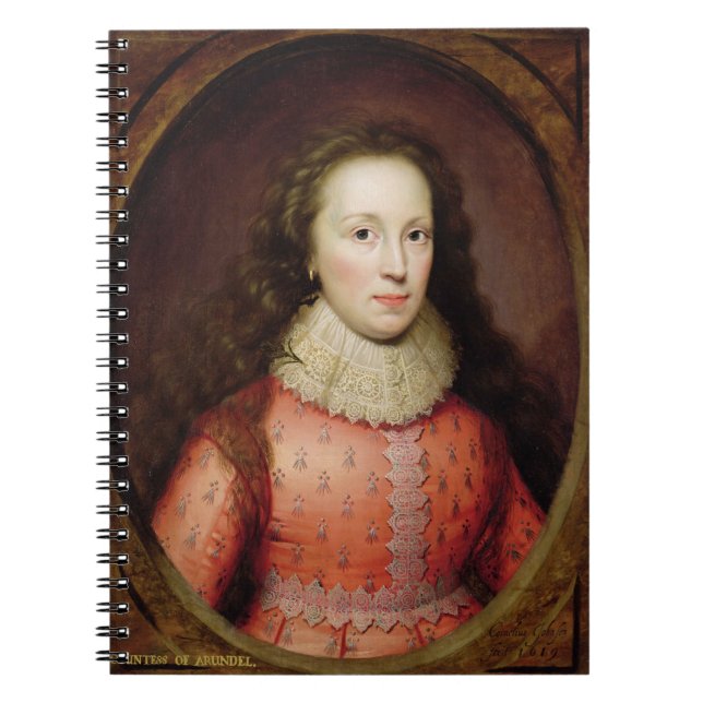 Cuaderno Retrato de una mujer, identificado (Frente)
