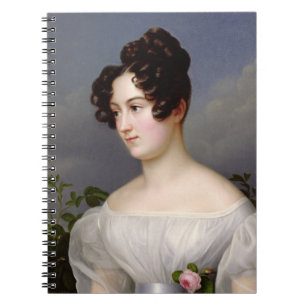 Cuaderno Retrato de una mujer joven, 1827 (aceite en lona)