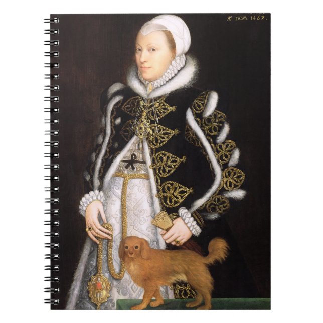 Cuaderno Retrato de una mujer, probablemente Catherine (Frente)