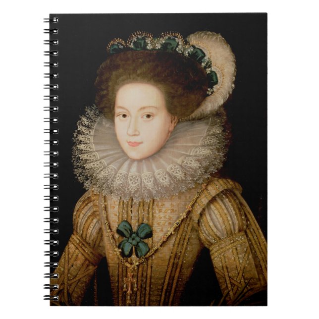 Cuaderno Retrato de una señora, posiblemente reina de Maria (Frente)