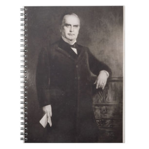 Cuaderno Retrato de William McKinley (litho)