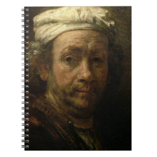 Cuaderno Retrato del artista en su caballete, detalle del