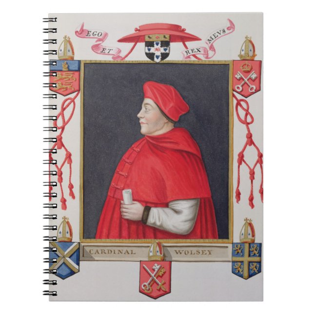 Cuaderno Retrato del cardenal a de Thomas Wolsey (Frente)