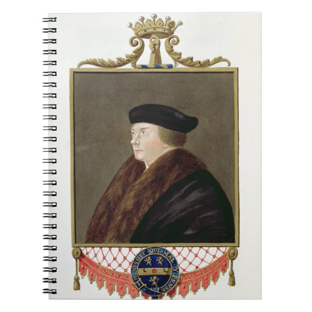 Cuaderno Retrato del conde de los Ist de Thomas Cromwell (Frente)