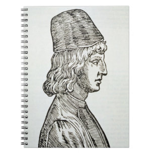 Cuaderno Retrato del della Mirandola (1463-94) de Pico, de