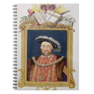 Cuaderno Retrato del Enrique VIII (1491-1547) como defensor