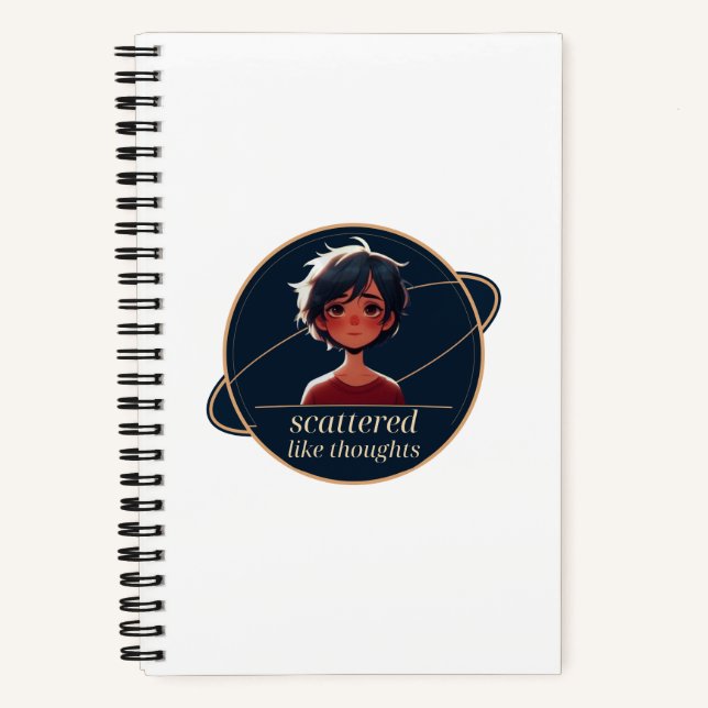 Cuaderno Retrato disperso como pensamientos Void 2 (Anverso)