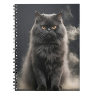 Cuaderno Retrato dramático elegante de animal, Mascota de g