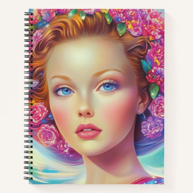 Cuaderno Retrato etéreo de la corona (Anverso)
