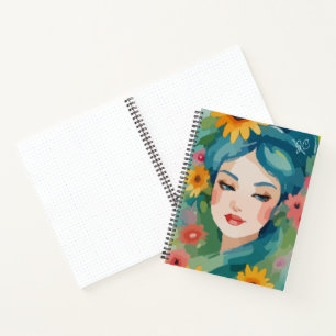 Cuaderno Retrato Floral Daydream