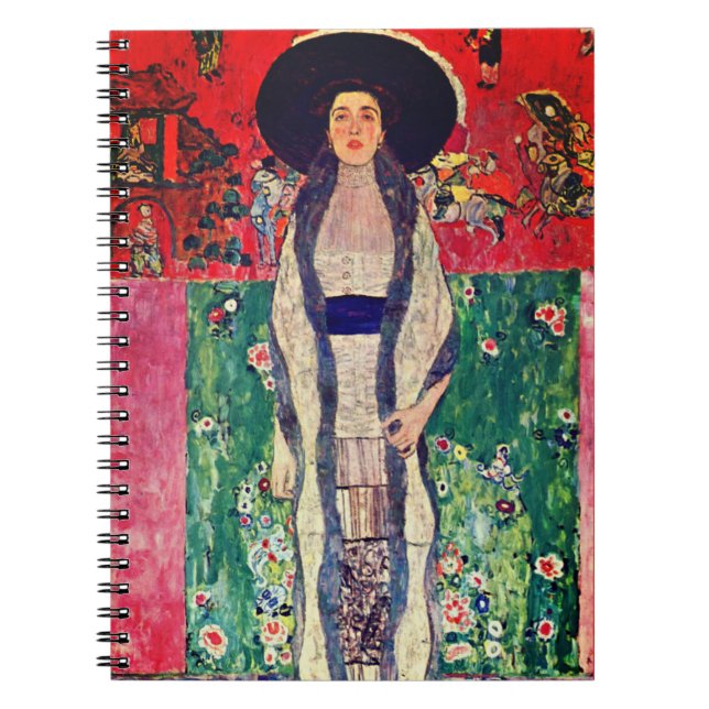 Cuaderno Retrato Gustav Klimt de Adele Bloch-Bauer II (Frente)