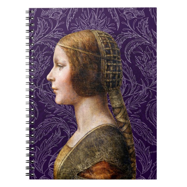 Cuaderno Retrato Leonardo da Vinci La Bella Principessa (Frente)