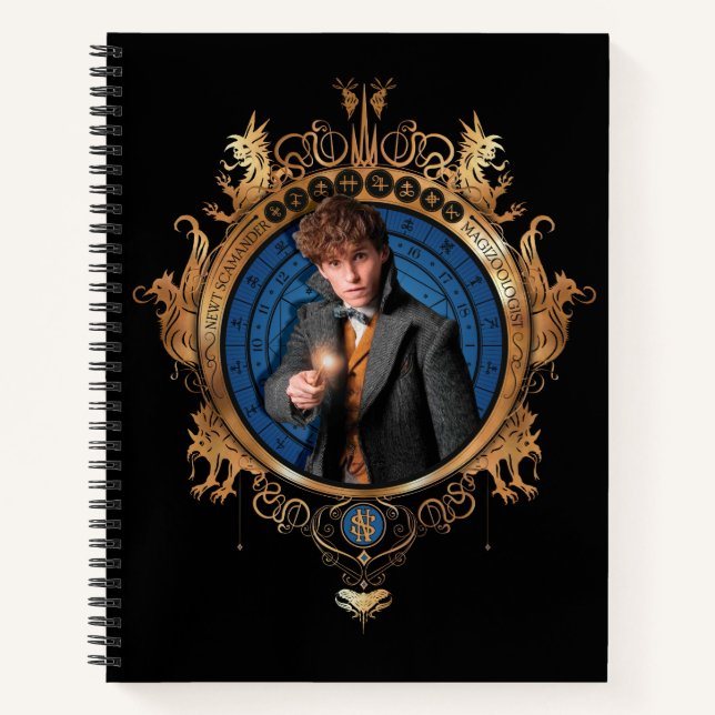 Cuaderno Retrato NEWT SCAMANDER™ (Anverso)
