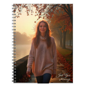 Cuaderno Retrato personalizado de ella: un regalo especial
