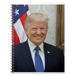 Cuaderno Retrato presidencial oficial de Donald Trump