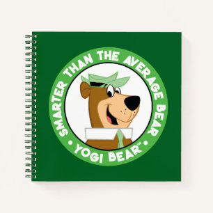 Cuaderno Retrato sonriente del oso de Yogi