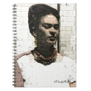 Cuaderno Retrato textil de Frida Kahlo