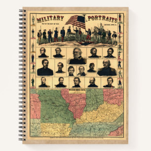 Cuaderno Retratos militares en la frontera de la guerra civ