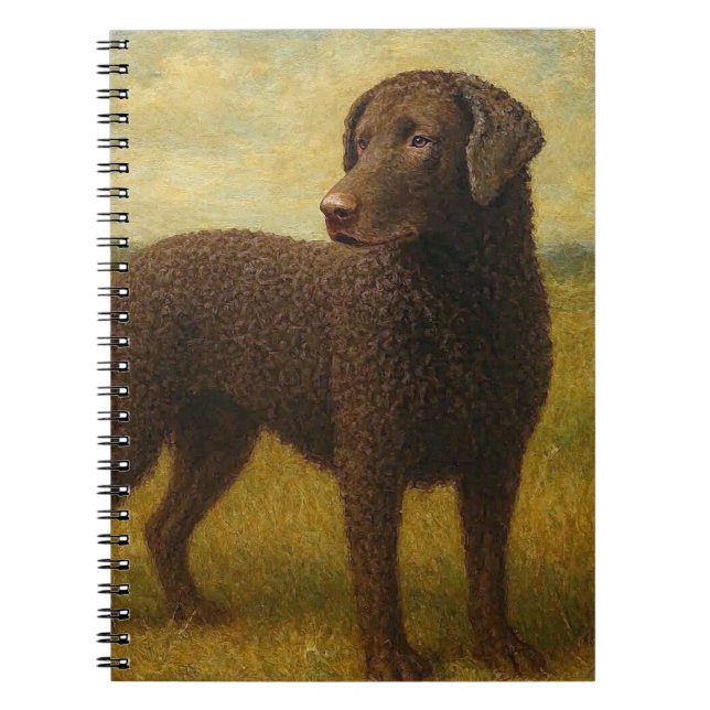 Cuaderno Retriever de Costa Rizada (Frente)