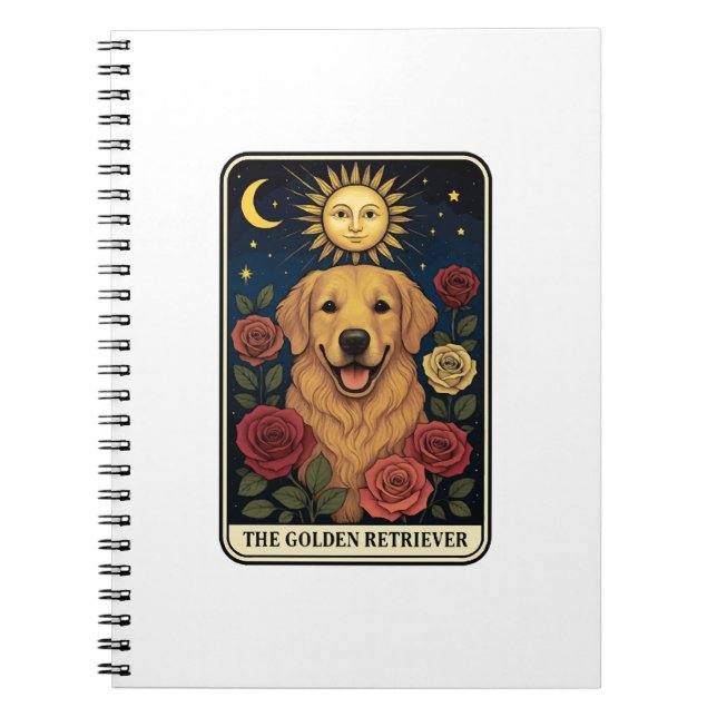 Cuaderno Retriever Dorado (Frente)