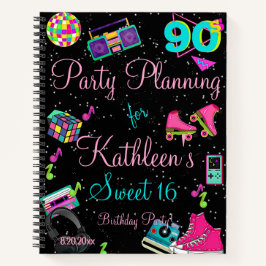 Cuaderno Retro 90, cualquier edad,