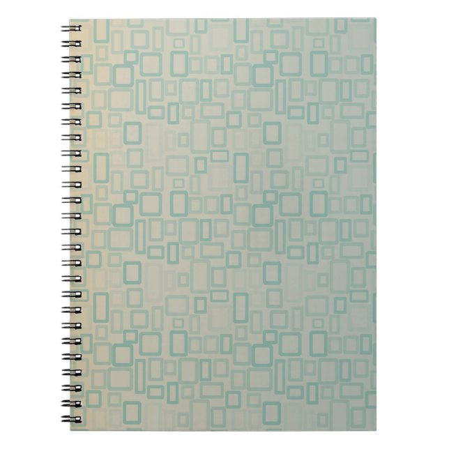 Cuaderno Retro Aqua (Frente)