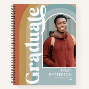 Cuaderno Retro Arch Photo 2025 Graduation Leavers Book