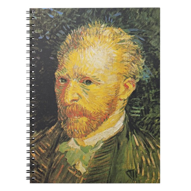 Cuaderno Retro Autorretrato de Van Gogh (Frente)