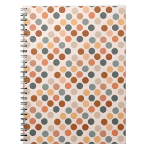 Cuaderno Retro Boho Dots Neutral