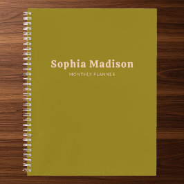 Cuaderno Retro Bold Simple Green Blush Pink