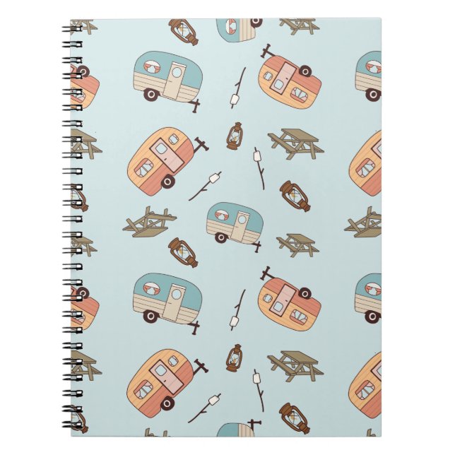 Cuaderno Retro Camper Notebook (Frente)